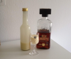 Eierlikör mit Amaretto / Mandellikör