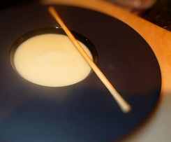 Rieslingsuppe mit Trauben