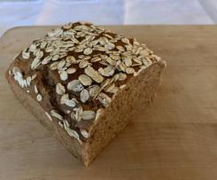 Variation von Emmer Vollkornbrot - kleine Kastenform / wenig Hefe