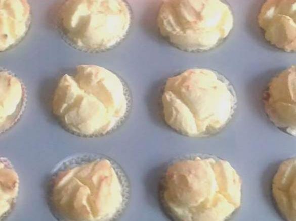 Käse Kuchen Muffin in Blätterteig 