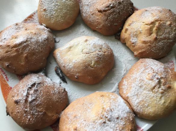 Schnelle Apfelküchlein