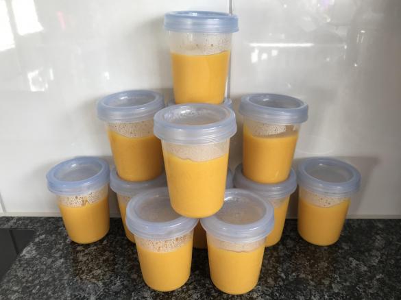 Gemüse-Fleisch-Brei (ab 4 Monate)