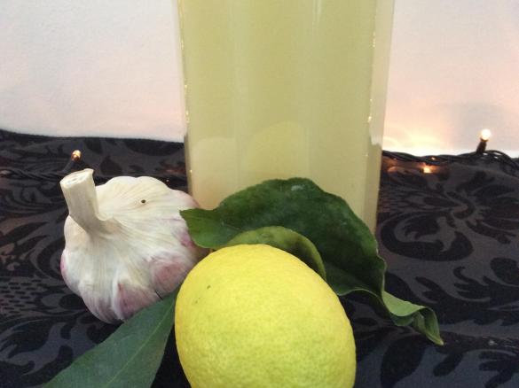 Knoblauch-Zitronen-Trunk