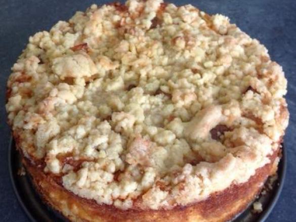 Quark-Streusel mit Obst für die '20er' Springform...