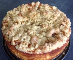 Quark-Streusel mit Obst für die '20er' Springform...