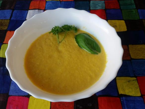 Kohlrabi-Karotten-Püree