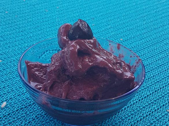 Schoko Kirsch Blitzeis