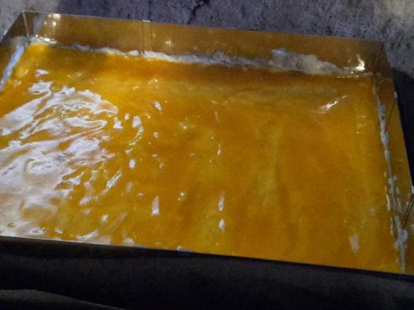 Fantaschnitten mit Pfirsichschmand