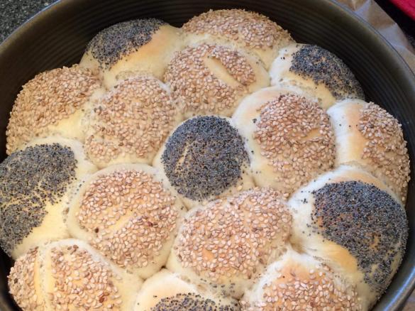 Partybrötchen / Wagenrad