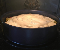 Rhabarbertorte mit Baiser