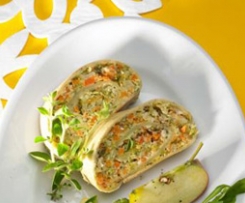 Gemüse-Kräuter-Strudel