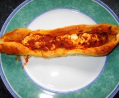 Pide mit Hackfleisch