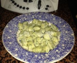 Topfen-Kräutergnocchi
