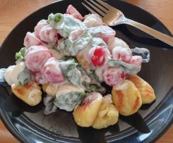 Sommerlicher Gnocchi-Salat