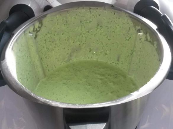 Grüne Soße die leichte Variante
