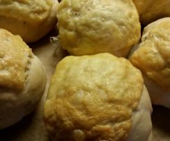 Leckere Brötchen, Sesam-Brötchen, Käsebrötchen