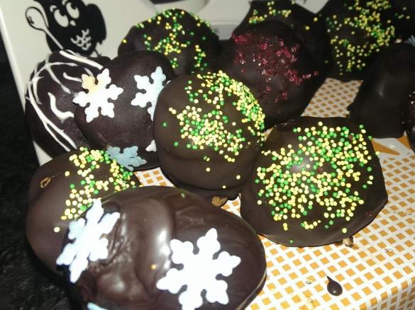 Cake Pops ohne backen, Resteverwertung von Lebkuchen, Keksen & co