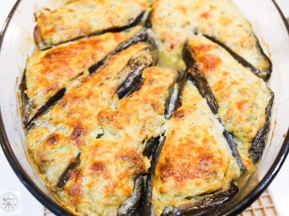 Gefüllte Auberginen