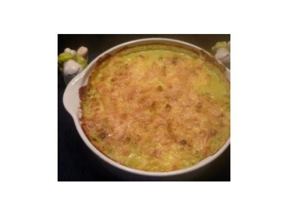 Bärlauch Auflauf mit Nudeln