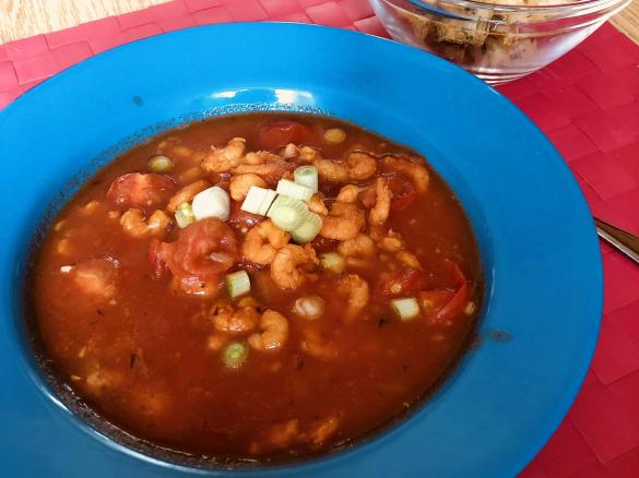 Garnelen in Tomatensud