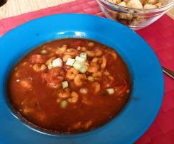 Garnelen in Tomatensud