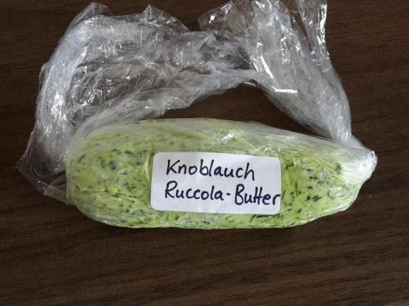 Knoblauch Rucola Butter