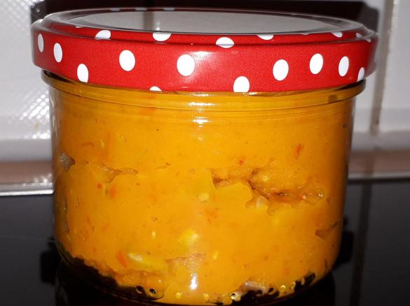 Kürbis-Curry-Aufstrich (vegan)