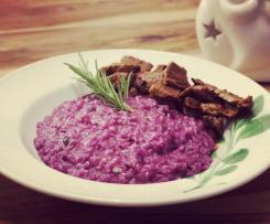 Rotkohl-Risotto
