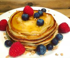 Pancakes mit Vanillejoghurt