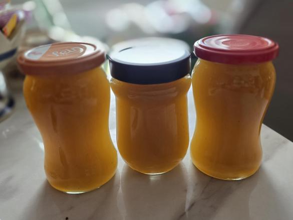 Traubengelee mit Zimt und Vanille