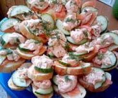 Lachshappen - Der perfekte Snack für die Party