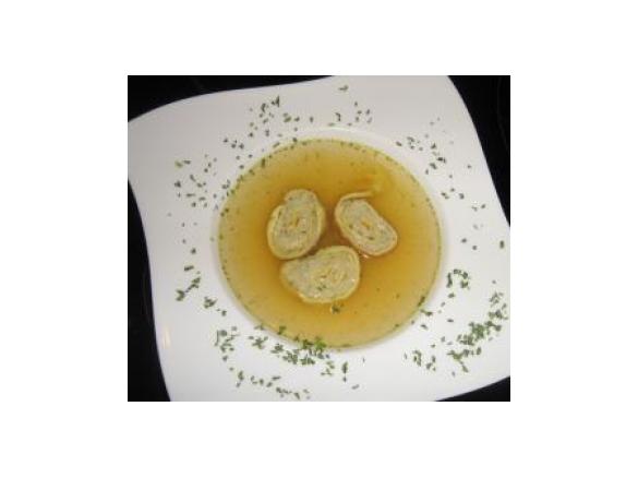 Feine Brätstrudelsuppe