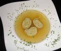 Feine Brätstrudelsuppe