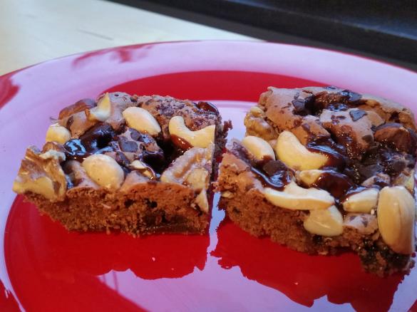 Toffee-Brownies