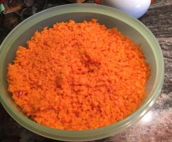 Saftiger Karotten Möhren Rohkost Salat