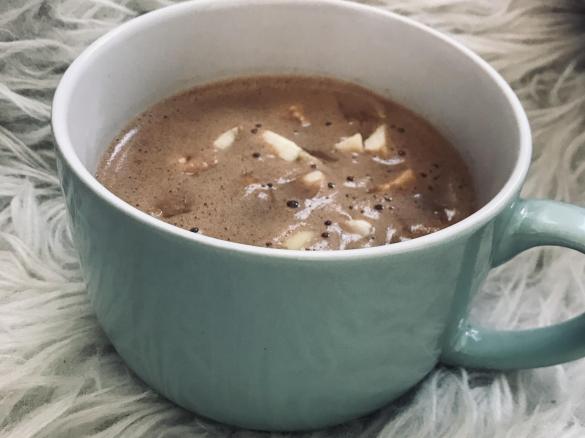 Vegane Schokosuppe