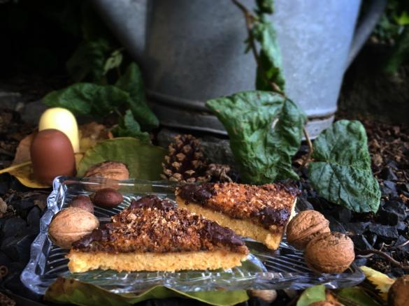 Schaumkuss-Nussecken