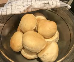 Buns für Hamburger oder Pulled Pork