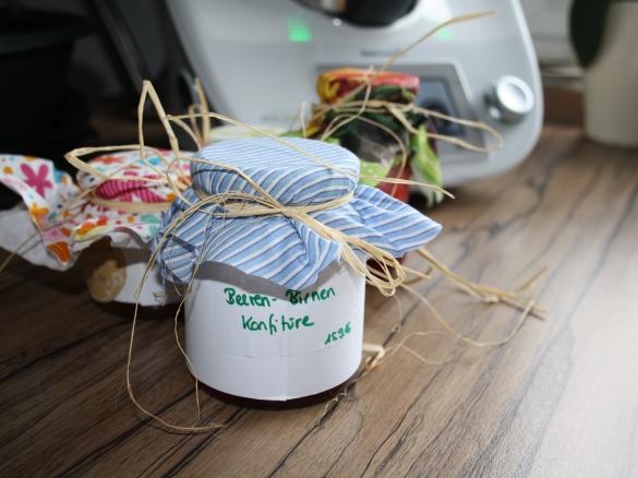 Brombeer-Birnen-Konfitüre