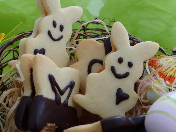 Osterhäschen / Flammende Herzen