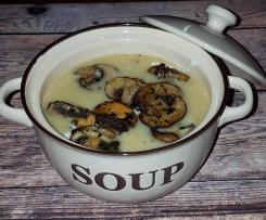Champignonsuppe mit Kartoffeln