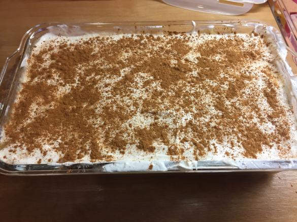 Apfeltiramisu ohne Ei