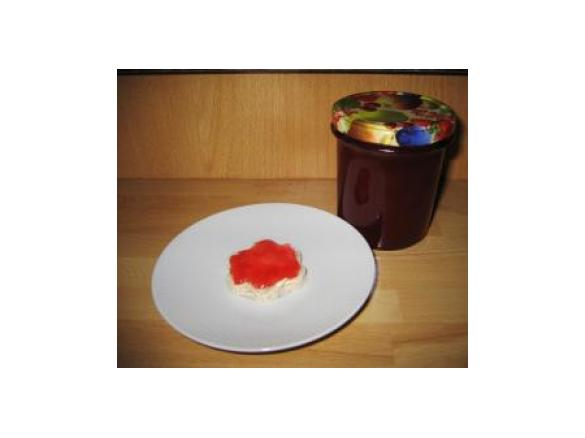 Liebesapfel - Gelee (Apfel Grenadinen Gelee)