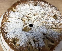 Apfeltorte mit Walnüssen