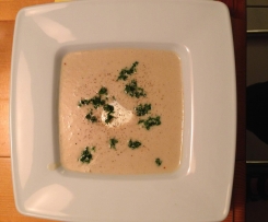 Steinpilz-Kartoffel-Schaumsuppe