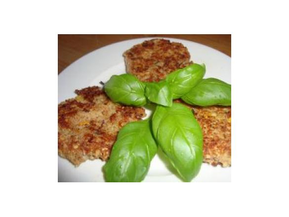 Grünkern-Quinoa-Bratlinge