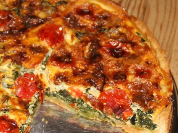 Gorgonzola-Gemüsekuchen