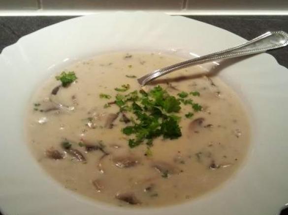 Champignoncreme Suppe