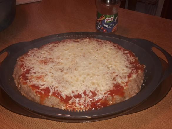 Hackfleischpizza -          Super einfach, sehr lecker!