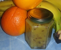 Banane-Orange-Schoki-Aufstrich